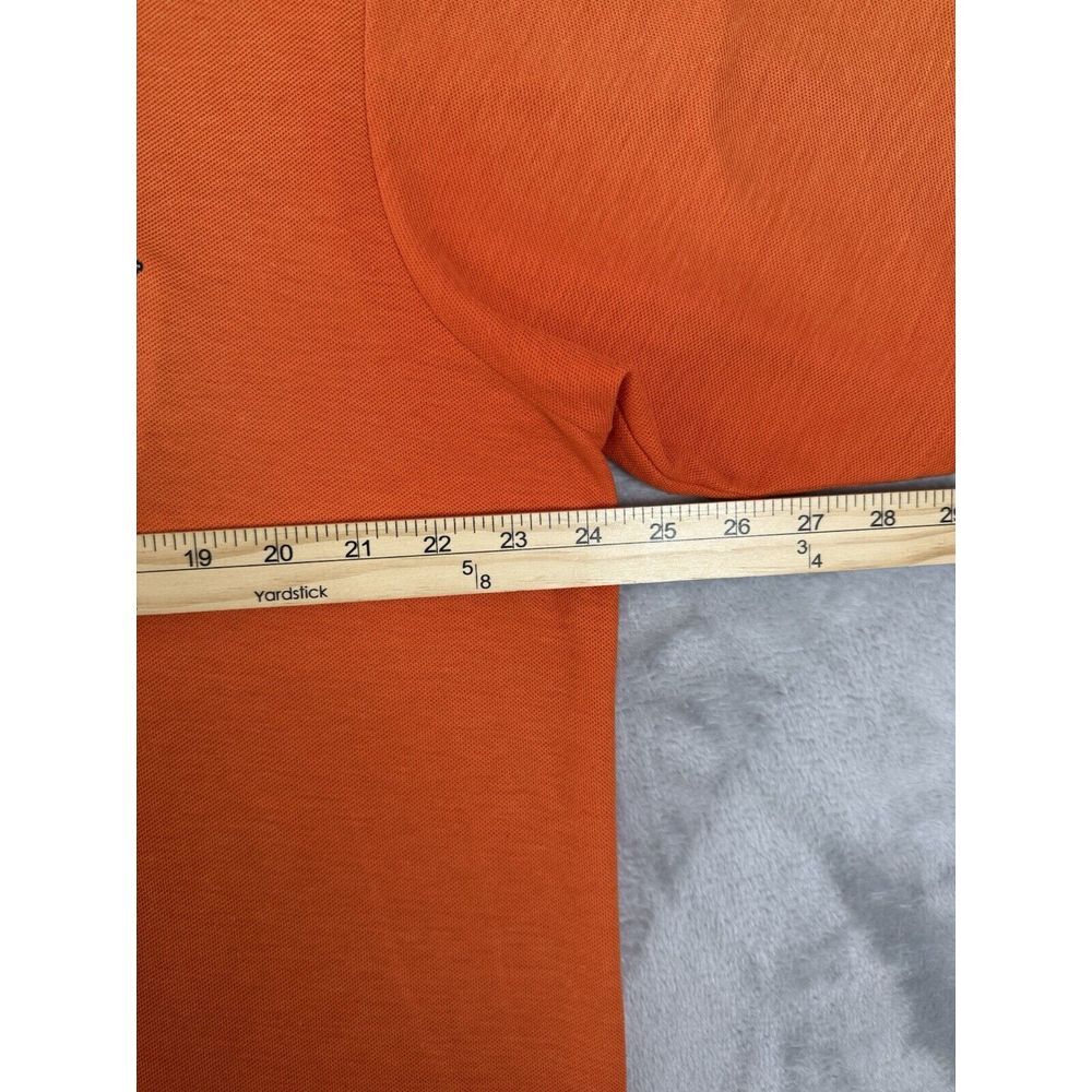 Clemson Tigers Champion Shirt Mens 2XL Orange Polo Made In USA Vintage 90s - Picture 8 of 15